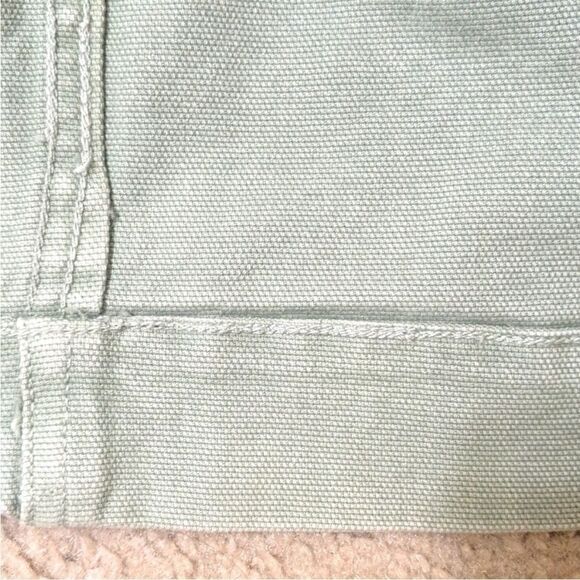 Madewell Denim Emmett Mint Sage Skirt, size 26 - Picture 8 of 10